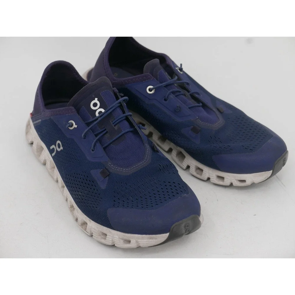 On Running Cloud 5 Coast Shoes Blue Mesh Running Sneakers Men's Size 8.5
